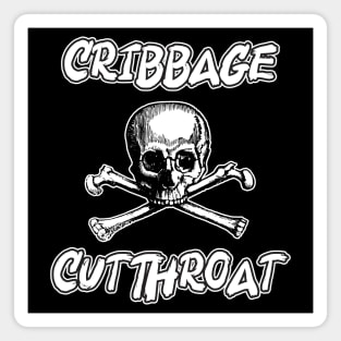 Funny Cribbage Cut Throat Muggins Match Magnet